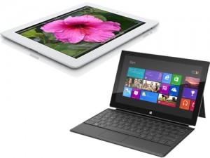 Microsoft surface apple ipad